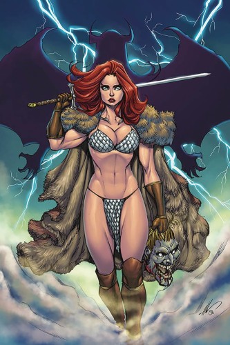 RED SONJA AGE OF CHAOS #6 GARZA LTD VIRGIN CVR
