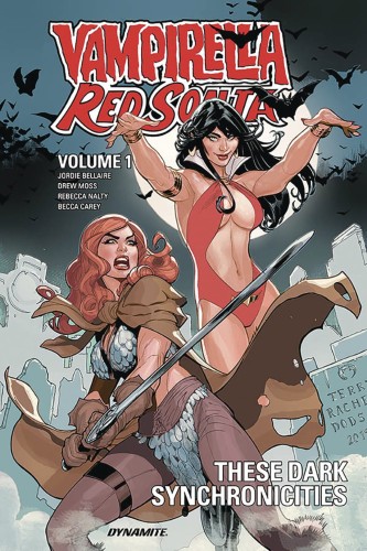 VAMPIRELLA RED SONJA TP VOL 01 THESE DARK SYNCHRONICITIES (9781524115180)
