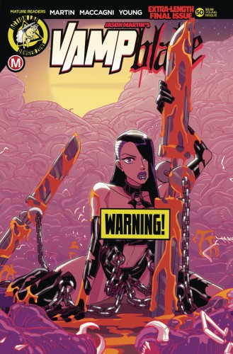 VAMPBLADE #50 (OF 50) CVR D WINSTON YOUNG RISQUE