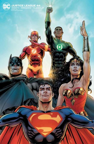 JUSTICE LEAGUE #44 NICOLA SCOTT VAR ED