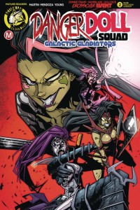 DANGER DOLL SQUAD GALACTIC GLADIATORS #2 CVR C MACCAGNI