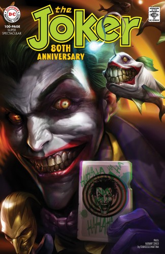 JOKER 80TH ANNIV 100 PAGE SUPER SPECT #1 1960S F MATTINA VAR ED