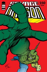 SAVAGE DRAGON #250 CVR G LARSEN & OTTLEY