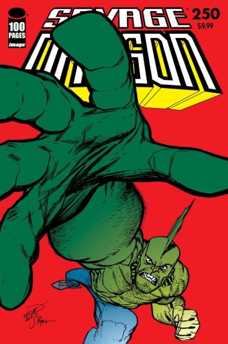 SAVAGE DRAGON #250 CVR G LARSEN & OTTLEY