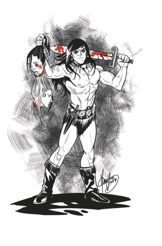 CIMMERIAN PEOPLE OF BLACK CIRCLE #1 CVR C ANDOLFO