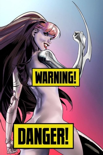 AMALGAMA SPACE ZOMBIE GALAXYS MOST WANTED #1 CVR F MCCOMB RISQUE