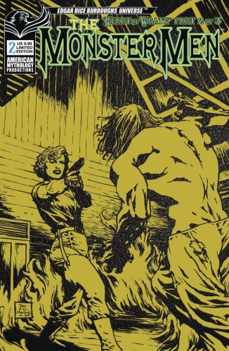 MONSTER MEN HEART OF WRATH #2 PULP LTD ED VAR