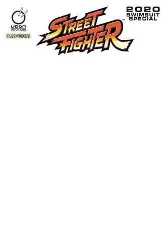 STREET FIGHTER 2020 SWIMSUIT SPECIAL #1 CVR C BLANK VAR