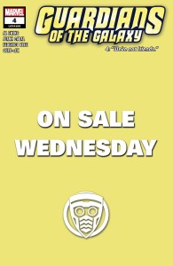 GUARDIANS OF THE GALAXY #4 MARVEL WEDNESDAY VAR
