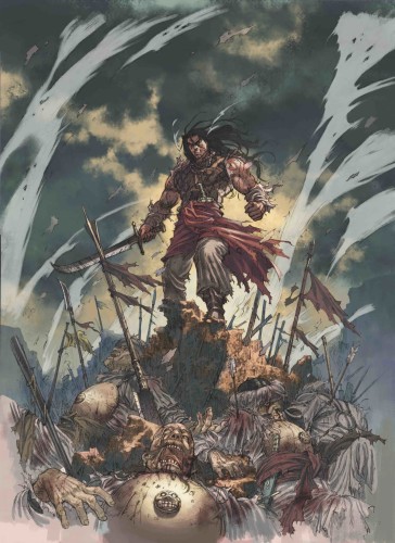 CIMMERIAN PEOPLE OF BLACK CIRCLE #2 CVR B JAE KWANG PARK