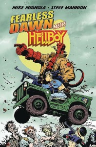 FEARLESS DAWN MEETS HELLBOY #1 ONE SHOT MANNION CVR