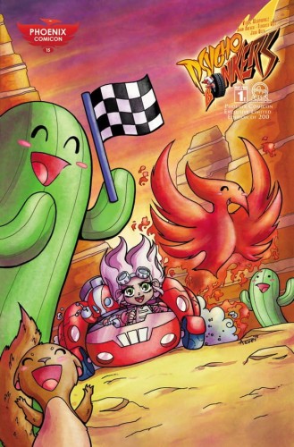 PSYCHO BONKERS #1 (OF 5) CVR E PHOENIX COMICON 2015 LE 200
