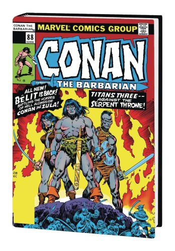 CONAN BARBARIAN ORIG MARVEL YEARS OMNIBUS HC VOL 04 DM VAR (9781302917906)