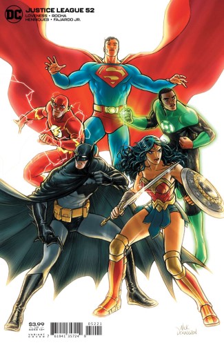 JUSTICE LEAGUE #52 CVR B NICK DERINGTON VAR