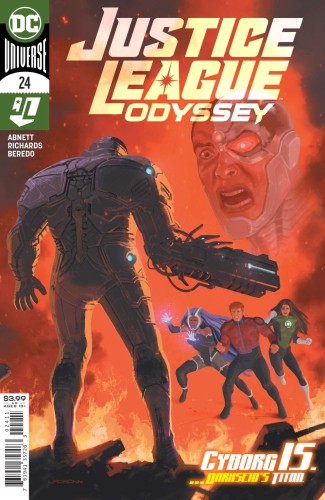 JUSTICE LEAGUE ODYSSEY #24 CVR A JOSE LADRONN