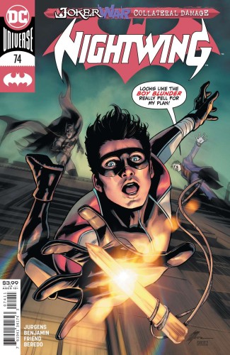 NIGHTWING #74 CVR A TRAVIS MOORE (JOKER WAR)