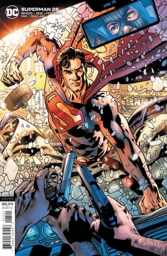 SUPERMAN #25 CVR B BRYAN HITCH CARD STOCK VAR