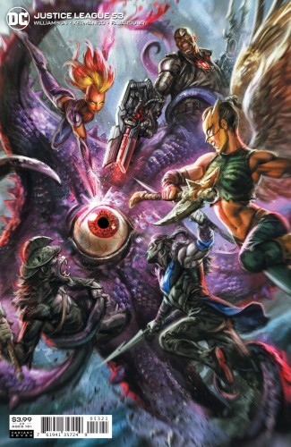 JUSTICE LEAGUE #53 CVR B IAN MACDONALD VAR (DARK NIGHTS DEATH METAL)