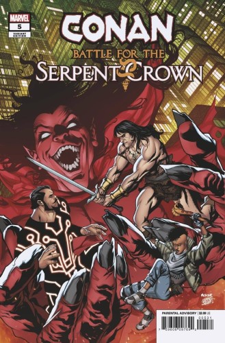 CONAN BATTLE FOR SERPENT CROWN #5 (OF 5) MCKONE VAR