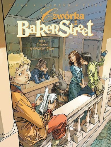 Czwórka z Baker Street Tom 6 Człowiek ze Scotland Yardu (9788328198333)