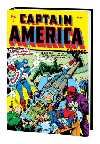 GOLDEN AGE CAPTAIN AMERICA OMNIBUS HC VOL 01 SCHOMBURG DM VAR (9781302926700)