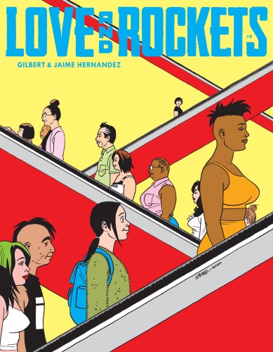LOVE & ROCKETS MAGAZINE #9