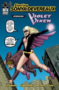 STARRING SONYA DEVEREAUX VIOLET VIXEN CVR B PARODY