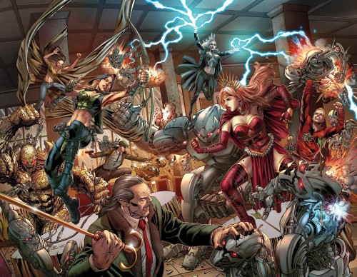 ROBYN HOOD JUSTICE #6 (OF 6) CVR B VITORINO