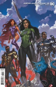 JUSTICE LEAGUE ODYSSEY #25 CVR B SKAN VAR
