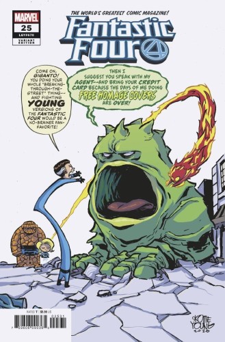 FANTASTIC FOUR #25 YOUNG VAR EMP