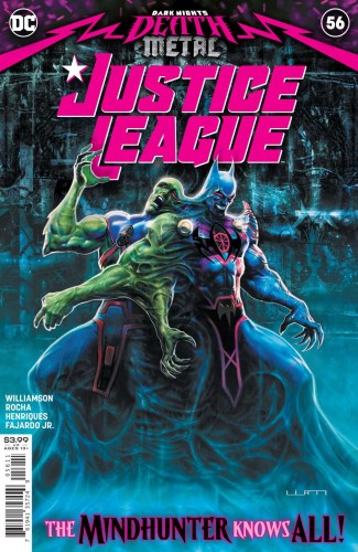 JUSTICE LEAGUE #56 CVR A LIAM SHARP (DARK NIGHTS DEATH METAL)