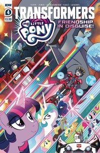 MY LITTLE PONY TRANSFORMERS #4 (OF 4) CVR A FLEECS