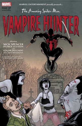 AMAZING SPIDER-MAN #50 KUDER SPIDER-MAN VAMPIRE HUNTER HORROR VAR LAST