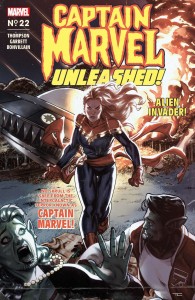 CAPTAIN MARVEL #22 CLARKE CAPTAIN MARVEL UNLEASHED HORROR VAR