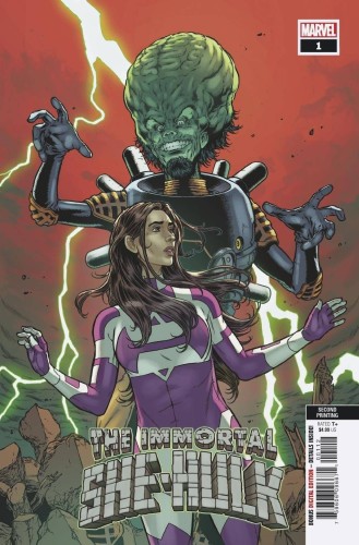 IMMORTAL SHE-HULK #1 2ND PTG DAVIS HUNT VAR