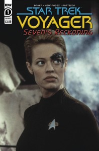 STAR TREK VOYAGER SEVENS RECKONING #1 (OF 4) CVR B PHOTO
