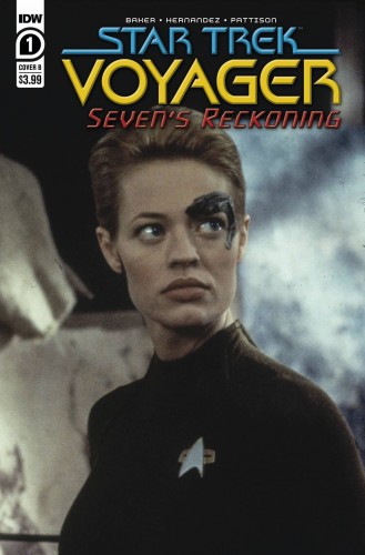 STAR TREK VOYAGER SEVENS RECKONING #1 (OF 4) CVR B PHOTO