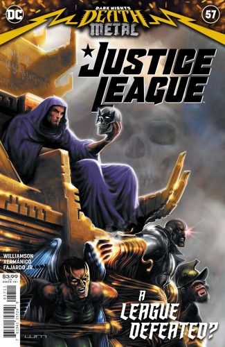 JUSTICE LEAGUE #57 CVR A LIAM SHARP (DARK NIGHTS DEATH METAL)