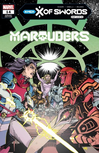 MARAUDERS #14 HAMNER VAR XOS