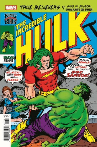 TRUE BELIEVERS KING IN BLACK GAMMA FLIGHTS DOC SAMSON #1