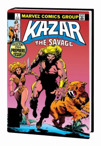 KA-ZAR SAVAGE OMNIBUS HC ANDERSON FIRST ISSUE CVR