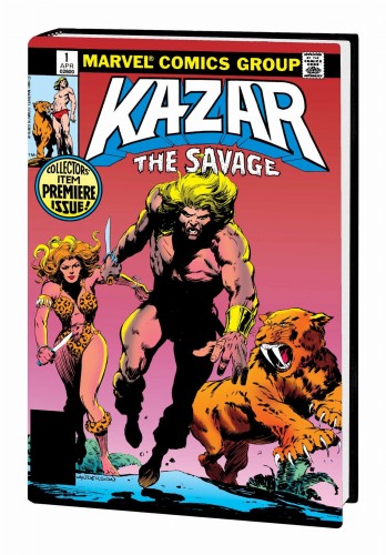 KA-ZAR SAVAGE OMNIBUS HC ANDERSON FIRST ISSUE CVR (9781302926786)