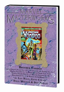 MARVEL MASTEWORKS BROTHER VOODOO HC VOL 01 DM VAR