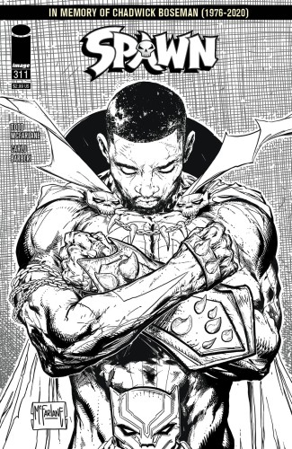 SPAWN #311 CVR D MCFARLANE B&W