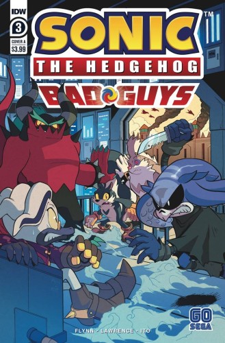 SONIC THE HEDGEHOG BAD GUYS #3 (OF 4) CVR A HAMMERSTROM