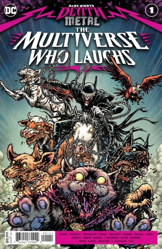 DARK NIGHTS DEATH METAL MULTIVERSE WHO LAUGHS #1 (ONE SHOT) CVR A CHRIS BURNHAM