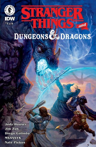 STRANGER THINGS D&D CROSSOVER #1 CVR A GIST