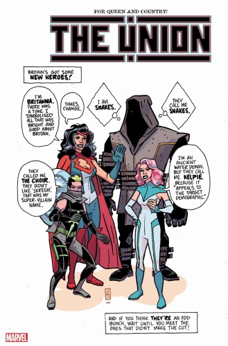 THE UNION #1 (OF 5) GRIST VAR KIB