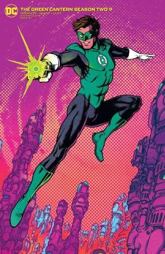 GREEN LANTERN SEASON TWO (2) #9 (OF 12) CVR B CHRIS BURNHAM VAR