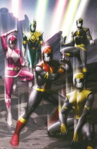 POWER RANGERS #1 1 PER STORE WRAPAROUND